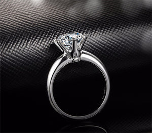GPG Cubic Zirconia Platinum Ring