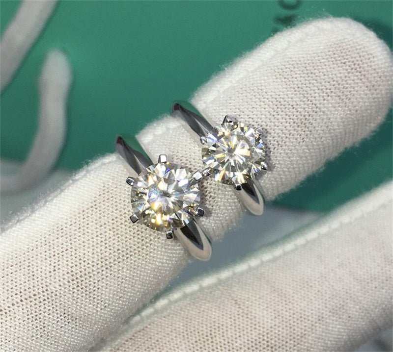 GPG Cubic Zirconia Platinum Ring