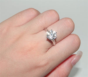 GPG Cubic Zirconia Platinum Ring