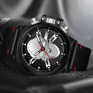 GPG™ 3D Hollow Skull Sport Watch