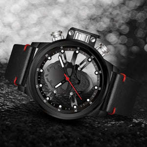 GPG™ 3D Hollow Skull Sport Watch