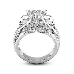 Austrian CZ Crystal Heart Stone Ring