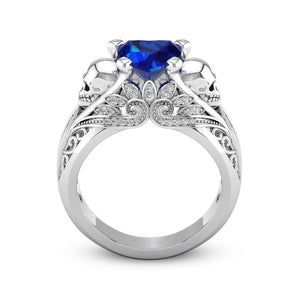 Austrian CZ Crystal Heart Stone Ring