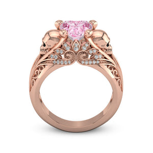 Austrian CZ Crystal Heart Stone Ring